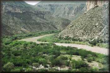 Adventure Club San Antonio Group on the Rio Grande, November, 2004