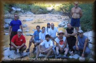 ACSA Group at Hot Springs on the Rio Grande