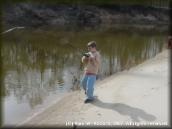 Ryan landing a big one!