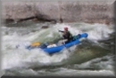 Tom Taylor running Bailey's Rapid on the Main Salmon River, Idaho