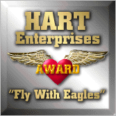 Fly with Eagles award presented to Canoeman.com, May 25, 2001