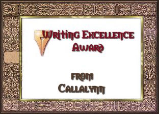 Writing Excellence Award
