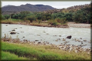 A small rapid in the Black Gap area