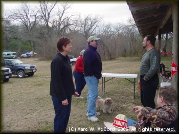 Kathy Cusick and Kevin Longin at the Pavilion