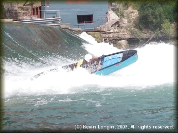 Get low and punch through that wave