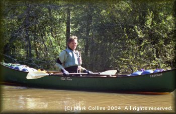 Marc McCord on Village Creek, Thanksgiving, 2004