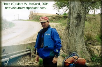 Steve McCarrick at Patterson Street Bridge in Medina