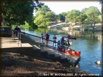 Old City Park Public Access in San Marcos