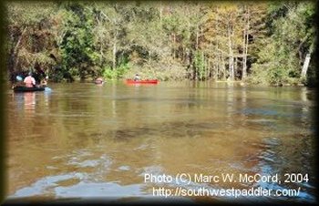 Dallas Downriver Club on Village Creek, Thanksgiving, 2004
