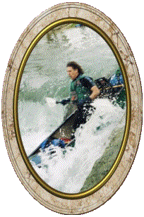 Marc running Stewart Falls on the Medina River