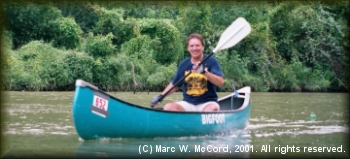 Marc McCord in the 2001 Trinity River Challenge