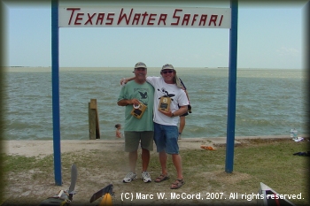 Zoltan Mraz and Dirk Davidek at Seadrift - TWS 2007