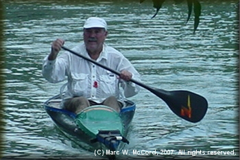 Zoltan Mraz approaching Staples Dam - TWS 2007